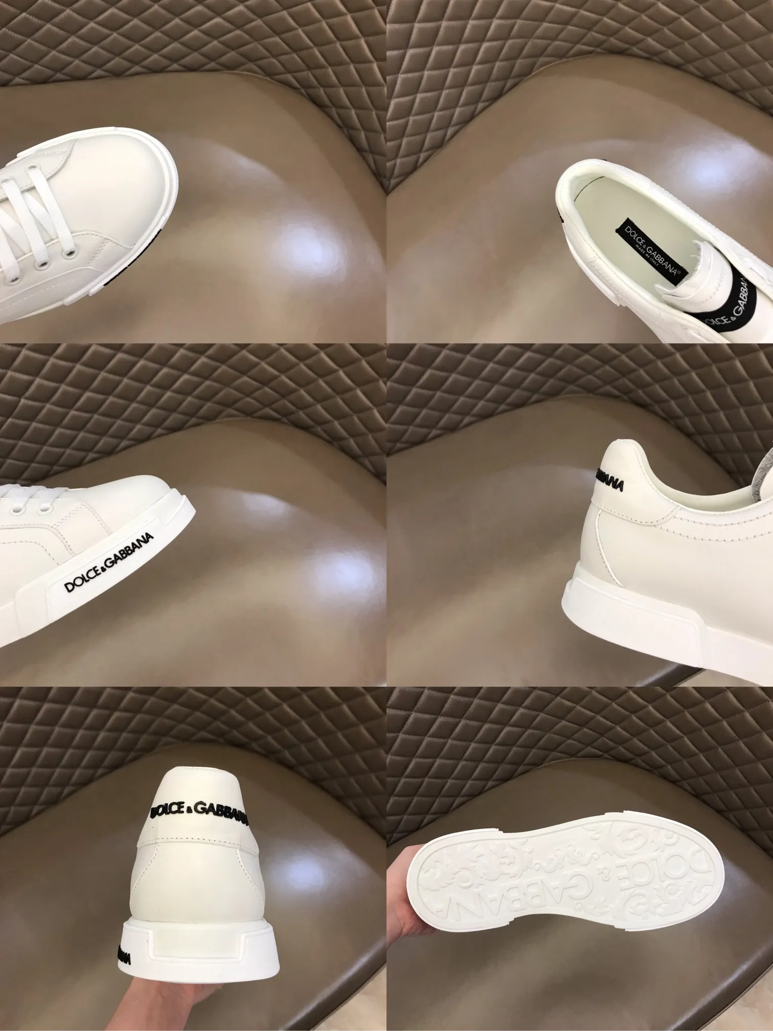 Men's shoes: 400💰DG high-end boutique men's casual sports shoes! Imported original cowhide, imported original hardware, exquisite and luxurious, super A level! Compared with the genuine product at the counter, the version is no worse at all! Size:38-44, customized 45